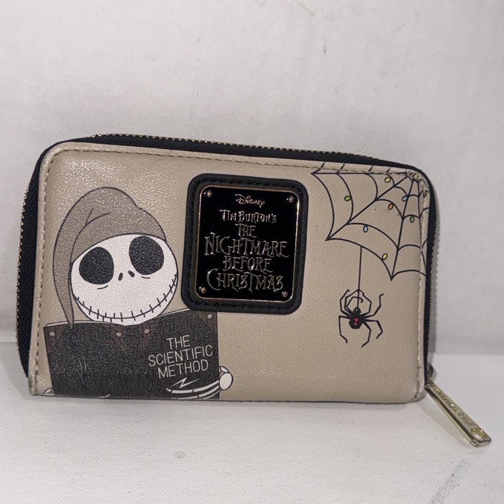 Loungefly Disney The Nightmare Before Christmas Zero Sleeping Zip Wallet - Picture 2 of 16